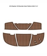 2012 Bayliner 185 Bowrider Swim Platform Boat EVA Faux Foam Teak Floor M... - $480.28 CAD