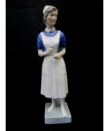Royal Copenhagen, rare porcelain figurine of a nurse. Model: 4507/156. - £767.62 GBP