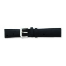 De Beer Black Ostrich Grain Leather Watch Band (12 To 20Mm) - £33.00 GBP