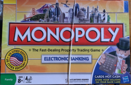 Monopoly Electronic Banking Edition Hasbro 2009 100% COMPLETE. TESTED - £23.73 GBP