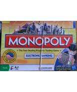 Monopoly Electronic Banking Edition Hasbro 2009 100% COMPLETE. TESTED - £23.64 GBP