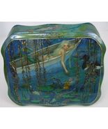 One Of A Kind Russian Fedoskino Lacquer Box &quot;Mermaid in a Pond&quot; By Maslo... - $32,311.48 MXN