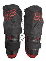 Fox Racing System Leg Armor Knee ShinGuards Motor Cross Sports Black Ext... - £51.28 GBP