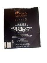 Head &amp; Shoulders Scalp X 5% Minoxidil Hair Regrowth 2x Daily Leave-On Tr... - $298.53 MXN