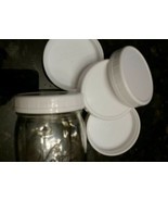Wide-Mouth Canning jar Plastic Storage Caps / Lids,Reusable  8-Count  - $4.94