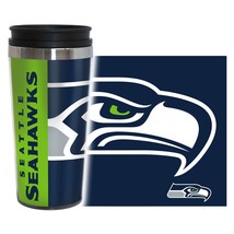 Seattle Seahawks Travel Mug - 14 oz Full Wrap - Hype Style - $45.99