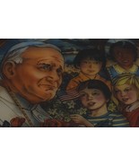 Collectible Plates-The Papal Visit, Pope John Paul II Plate + his books - $848.80 MXN