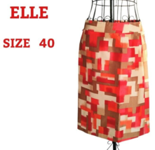 Gonna ELLE modello totale lunghezza ginocchio gonna trapezoidale 40 - £47.54 GBP