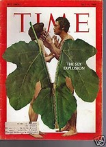 Time Magazine The Sex Explosion July 11, 1969 - £15.57 GBP