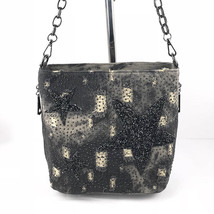 Women Denim Bag Fashion Hot Drilling Messenger Bags Female Broken Hole Crossbody - £60.86 GBP
