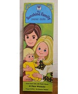 The Sunshine Family Paper Dolls Set 4337/7420 Mattel Vintage 1974 Whitma... - $280.62 MXN