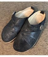 Haflinger New “Adventure” Leather Clogs Cork Adjust Strap Darling Buckle 41 - $56.99