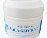 AG Face Cream 2 oz. Aqua Glycolic Advanced Smoothing Therapy New Discont... - $84.14
