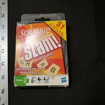 Scrabble Slam - Card Game fast playing card slapping word Fun Hasbro 8+ ... - $6.56