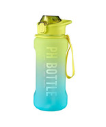 1 Day 1 Bottle - 1.8 Litre  Water Bottle With Lid Straw & Measurements