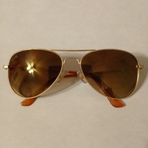 Pugs Unisex Gold Tone Mirrored Aviator Sunglasses Style#M10 - $9.90