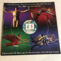 AT&amp;T Vintage Catalog Celebrating The Centennial Olympic Games Saving Guide - $10.88