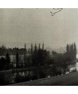 Thames River Oxford 1943 Matthew Arnold Literary England Print DWW5A - €25,73 EUR