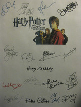 Harry Potter and the Chamber of Secrets Signed Film Movie Script x17 Autographs  - £15.97 GBP