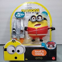 Mattel Minions: The Rise of Gru Loud N  Rowdy Otto Talking Action Figure - $13.76