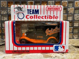 Baltimore Orioles 1990 1:64 Matchbox Team Truck White Rose Collectibles Baseball - £9.02 GBP