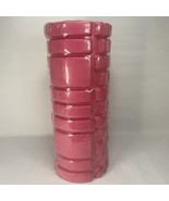 WiuUP High Density Hollow Eva Foam Roller for Muscle Massage Recovery - Pink - $10.22