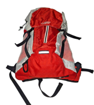 Crane Backpacking Book Bag for Hiking Climbing Outdoors Sports Trail Biking Red - £16.70 GBP