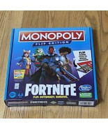 Monopoly Fortnite Flip Edition Board Game for Ages 13+ Sealed New In Box - $18.50 CAD