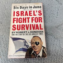 Israel&#39;s Fight For Survival History Paperback Book from Signet Books 1967 - £9.56 GBP
