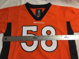 Official Nfl Nwt 2024 Denver Broncos Orange Von Miller #58 Youth Large Jersey - £50.16 GBP