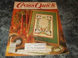 Cross Quick Magazine October November 1989 Alphabet Sampler - £2.35 GBP