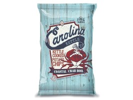 Carolina Kettle Brand Naturally Crispy Kettle Cooked Potato Chips, 4-Pac... - $22.76