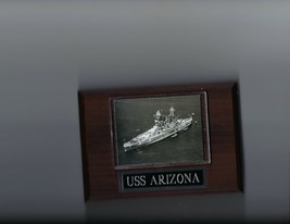 Uss Arizona Plaque Navy Us Usa Military BB-39 Ship Battleship - £3.10 GBP