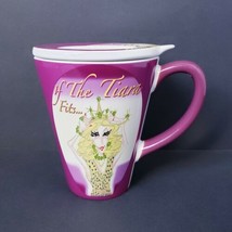 If The Tiara Fits... Call Me Princess 10 oz. Coffee Mug with Coaster Lid - £13.62 GBP