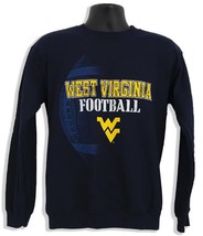 West Virginia Mountaineers Pigskin Design Sweatshirt Medium - $18.94