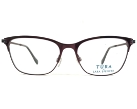 Tura Eyeglasses Frames LS113 BUR Burgundy Red Cat Eye Laura Spencer 53-1... - £36.38 GBP