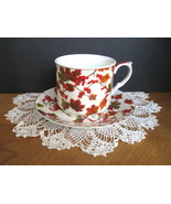 Autumn Leaves Cup and Saucer Set - Four (4) Sets Available - £7.90 GBP
