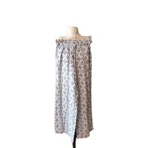  Sincerely Jules Pants Lounge Blue/White Linen Viscose Blend Wide Leg Sm... - €12,81 EUR