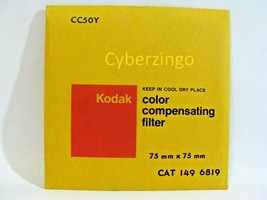 Kodak CC50Y 1496819 Color Compensating 75mm x 75mm Filter NEW OLD STOCK - £12.77 GBP