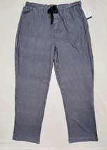 XL- Perry Ellis Portfolio Black Gingham Check Soft Comfort Pajama Sleep Pants - £14.01 GBP