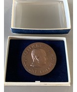 Vintage Medal Honor Of Head Of Parliamentary Of Czechoslovakia Clement G... - $43.68 CAD