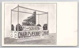 DL&amp;W Scranton PA Charles McKinney Co Display Model of Coal Breaker Postcard U29 - £15.92 GBP