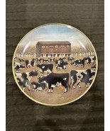 The American Folk Art Collection &quot;Spring Pasture&quot; plate - $24.98 CAD