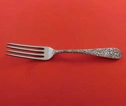 Repousse by Hennegan and Bates Sterling Silver Regular Fork 7&quot; Flatware - £62.33 GBP
