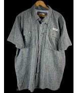 Magellan Fish Gear Shirt Size XL Mens Vented Fishing Magwick Wicking But... - $25.48