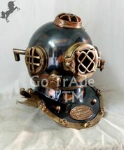 Vintage Divers Diving Helmet Deep Sea Scuba Us Navy Mark V Replica Gift - £140.29 GBP
