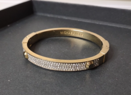 6.75 Inch Michael Kors Hinged Bracelet - $55.00