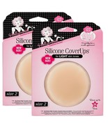 HOLLYWOOD FASHION SECRETS Silicon CoverUps Light Skin Tone, Size 2 (Set ... - £15.55 GBP