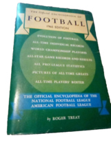 The Official Encyclopedia of Football 1965 Edition Roger Treat Vtg PB - £10.27 GBP