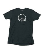 Black Peace Sign Men&#39;s  Tee Shirt Men&#39;s Small - $203.25 MXN